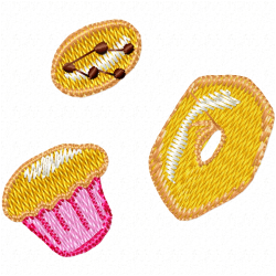 Foods And Sweets Embroidery Design 12 Foods And Sweets Embroidery Design 12